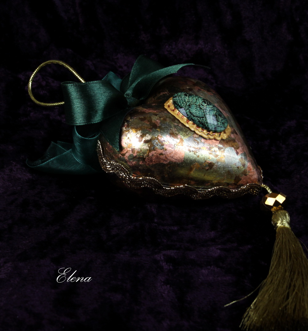 Подвеска-сердце Роскошь