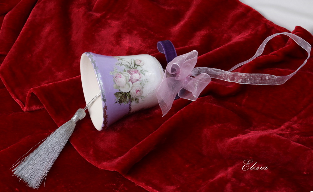 Колокольчик Розы в сиреневой дымке...