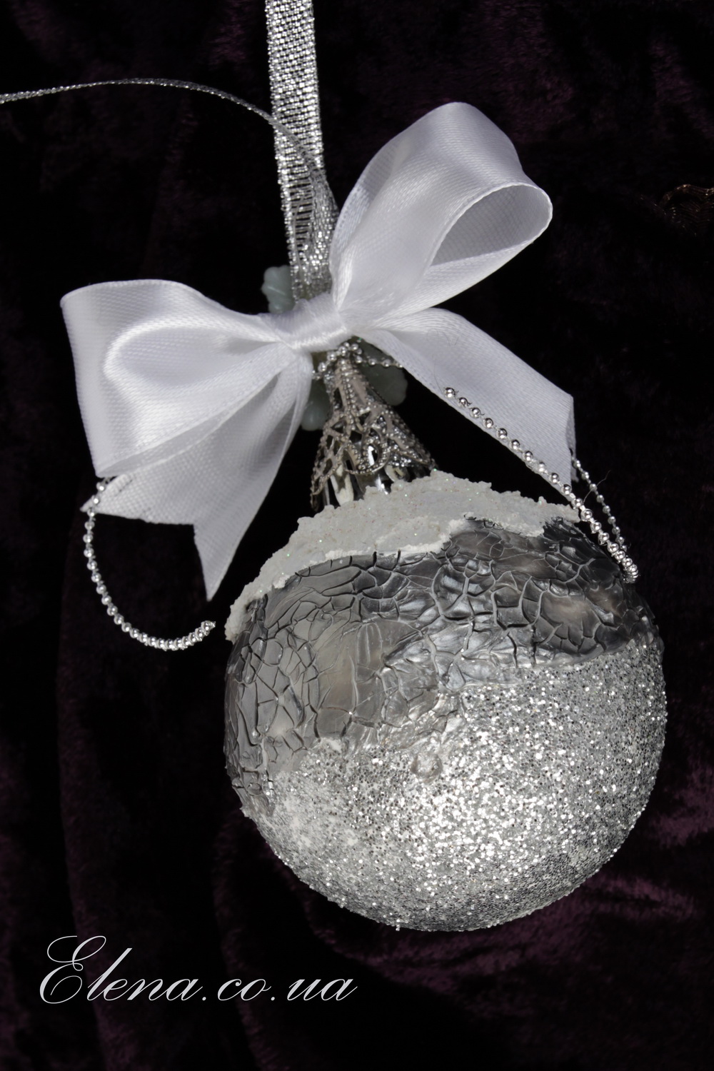 Шар Серебро