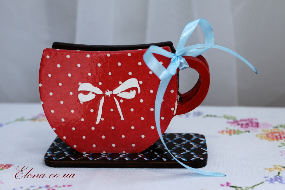 Салфетница Чашка