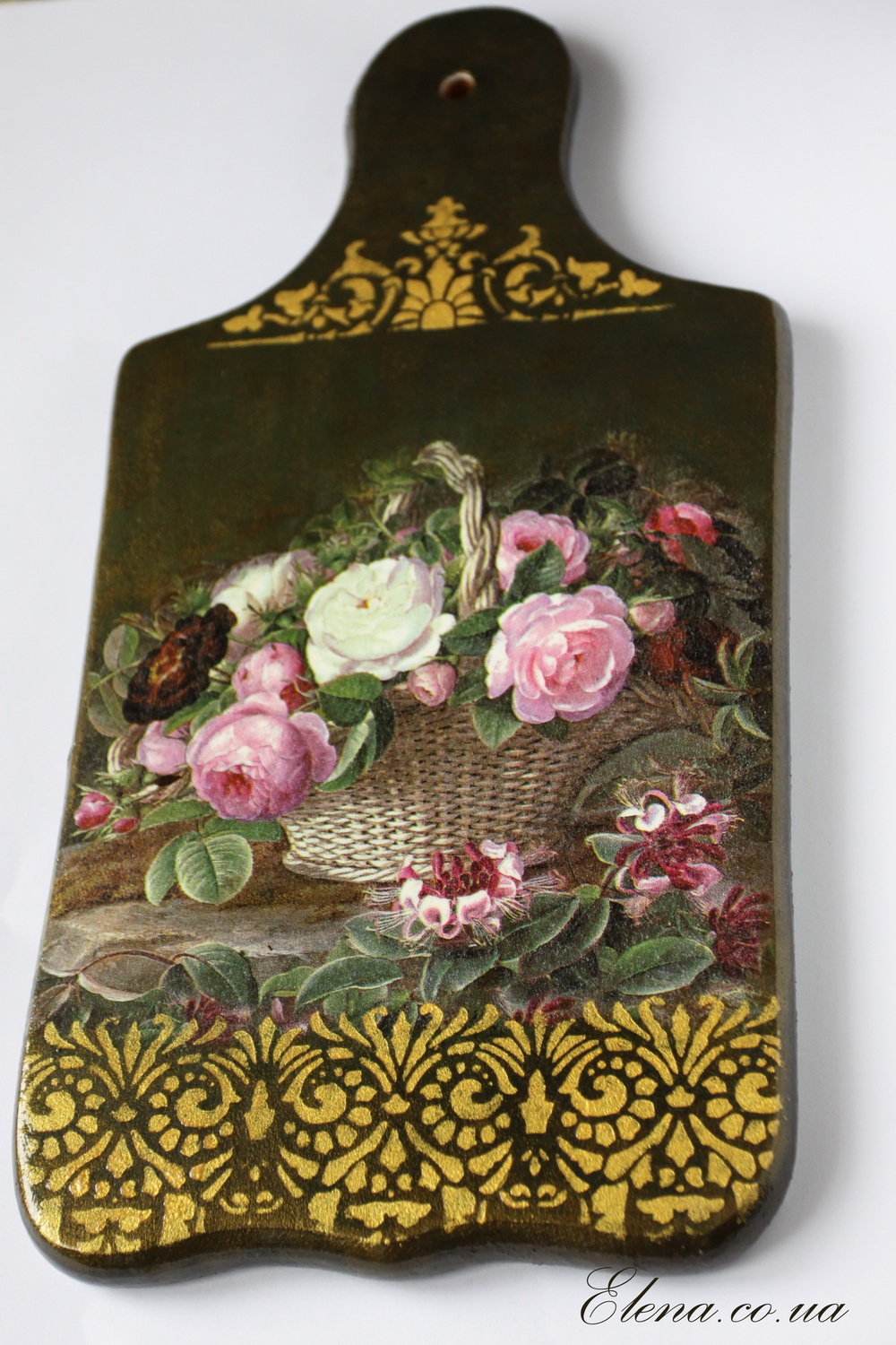 Корзина роз