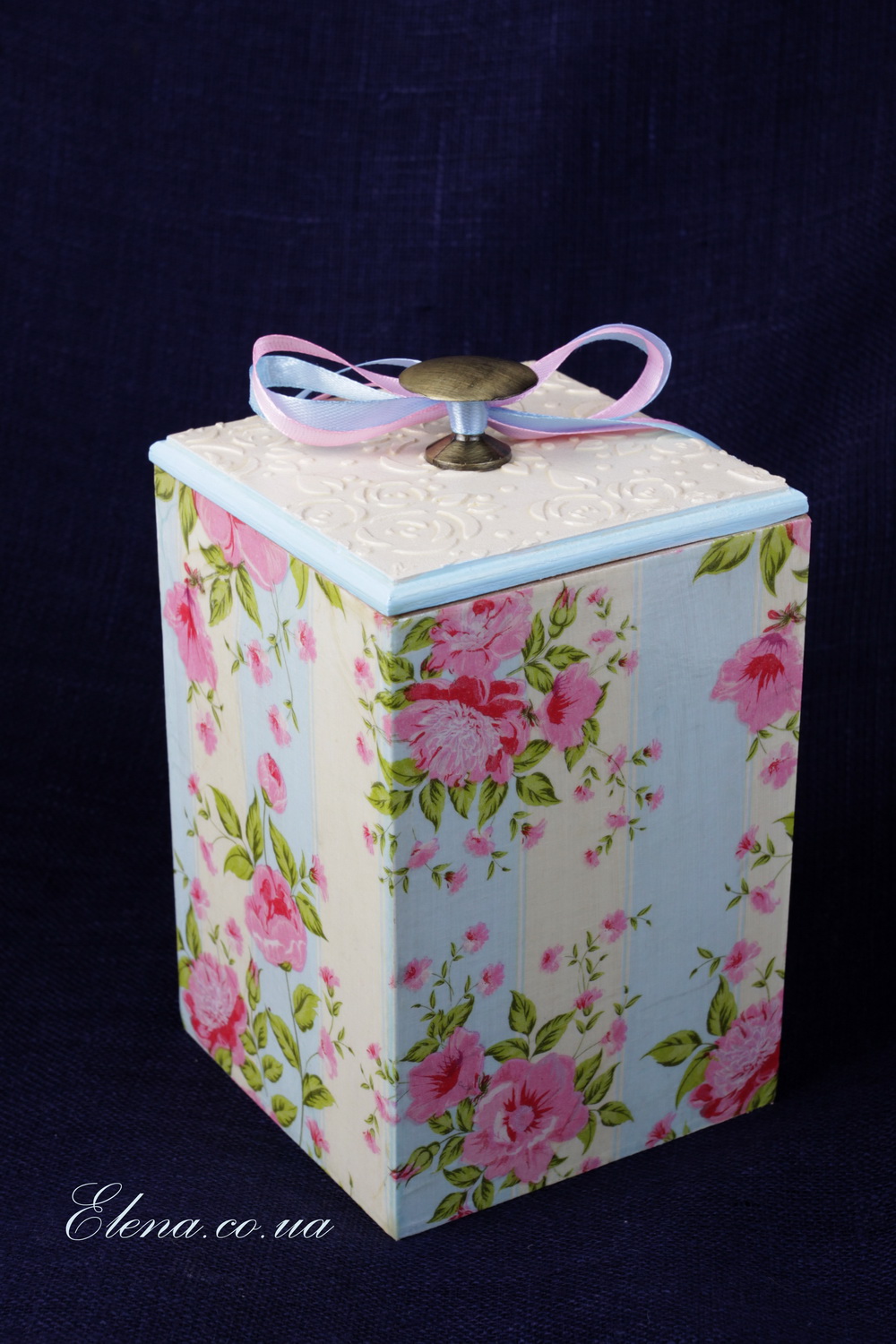 Полоски и розы