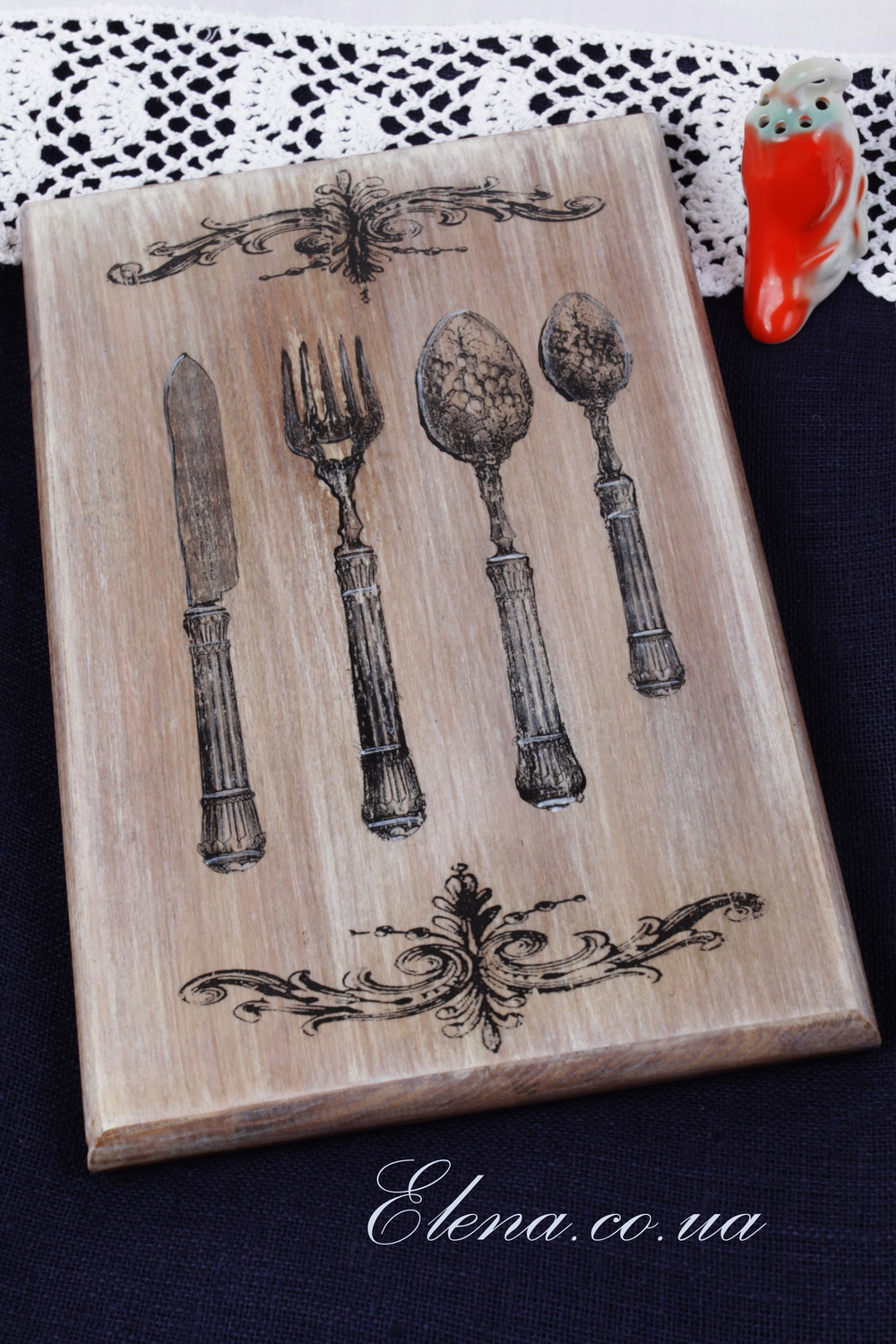 Доска-пано Столовые приборы