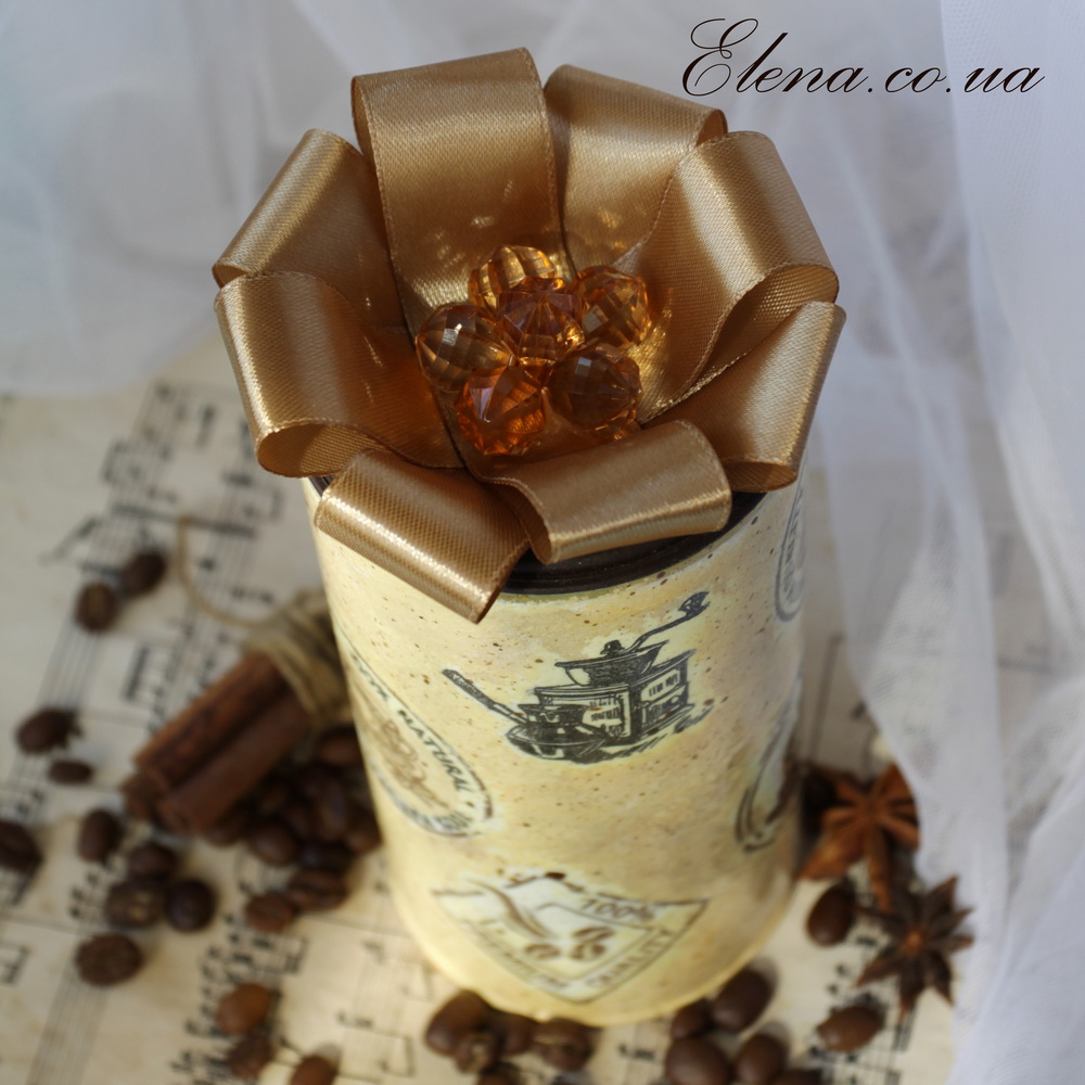 Короб-банка Кофе