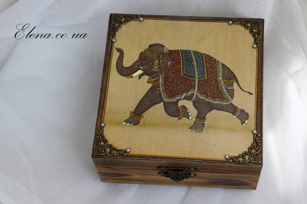 Шкатулка Слон