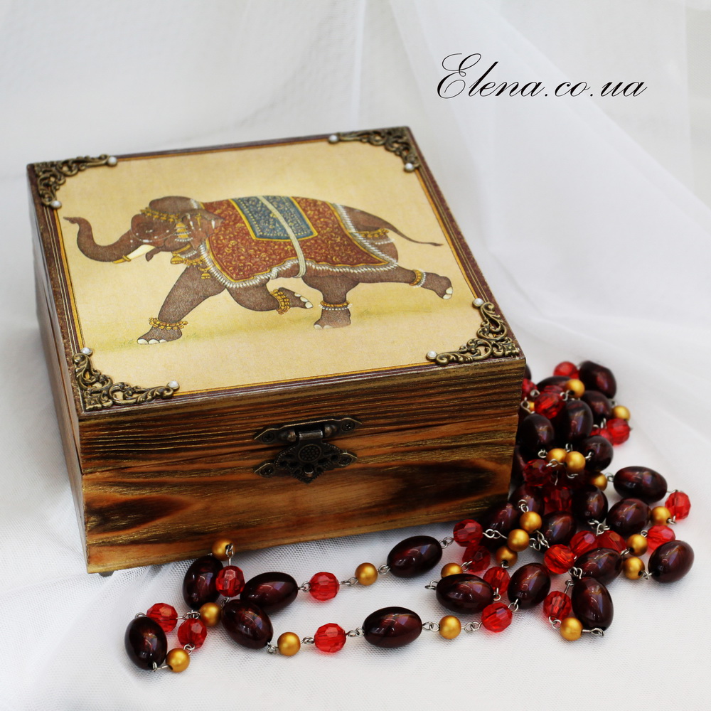 Шкатулка Слон