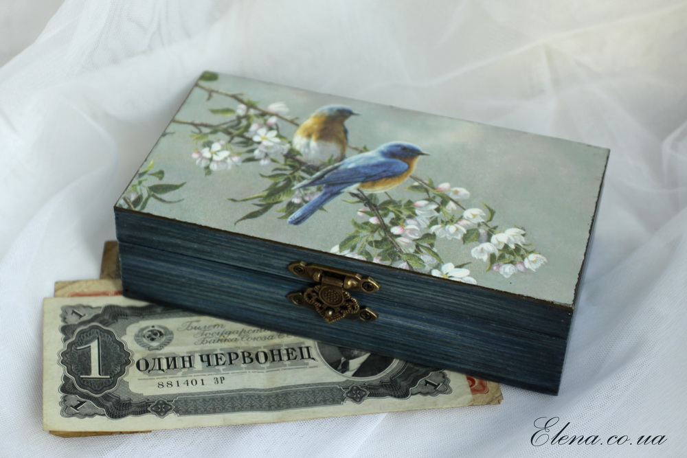 Купюрница Птички