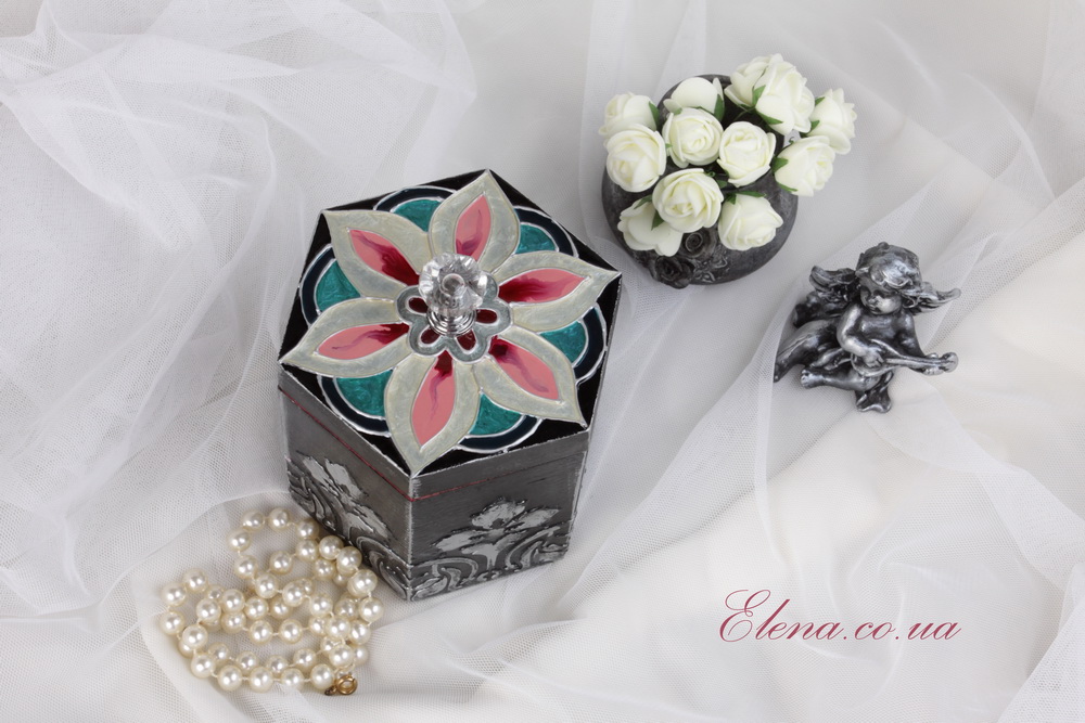 Короб для сыпучих Цветок