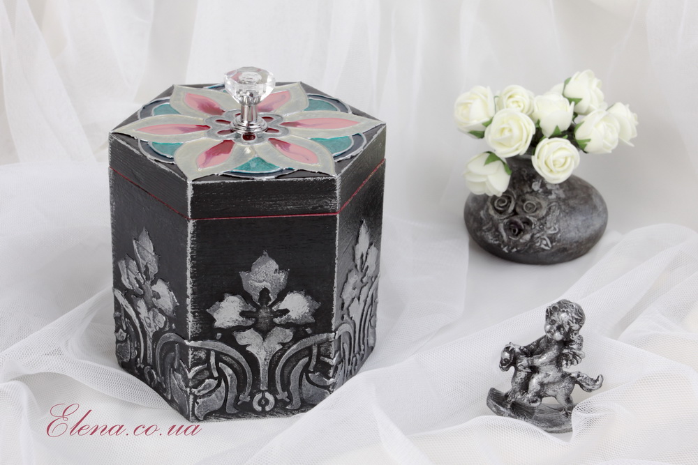 Короб для сыпучих Цветок