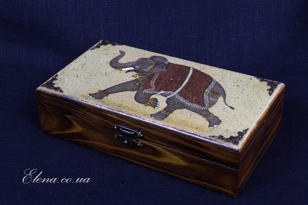 Шкатулка-купюрница Слоненя