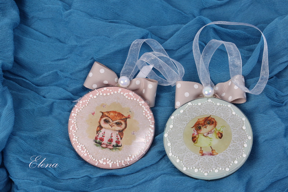 Набор подвесок Совушки