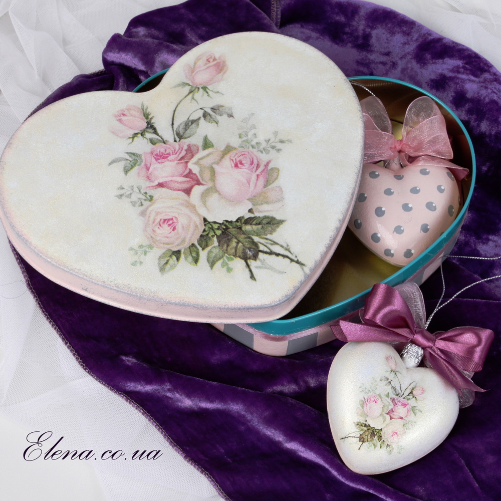 Набор Сердце Розы