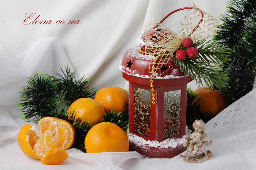 Фонарик красный