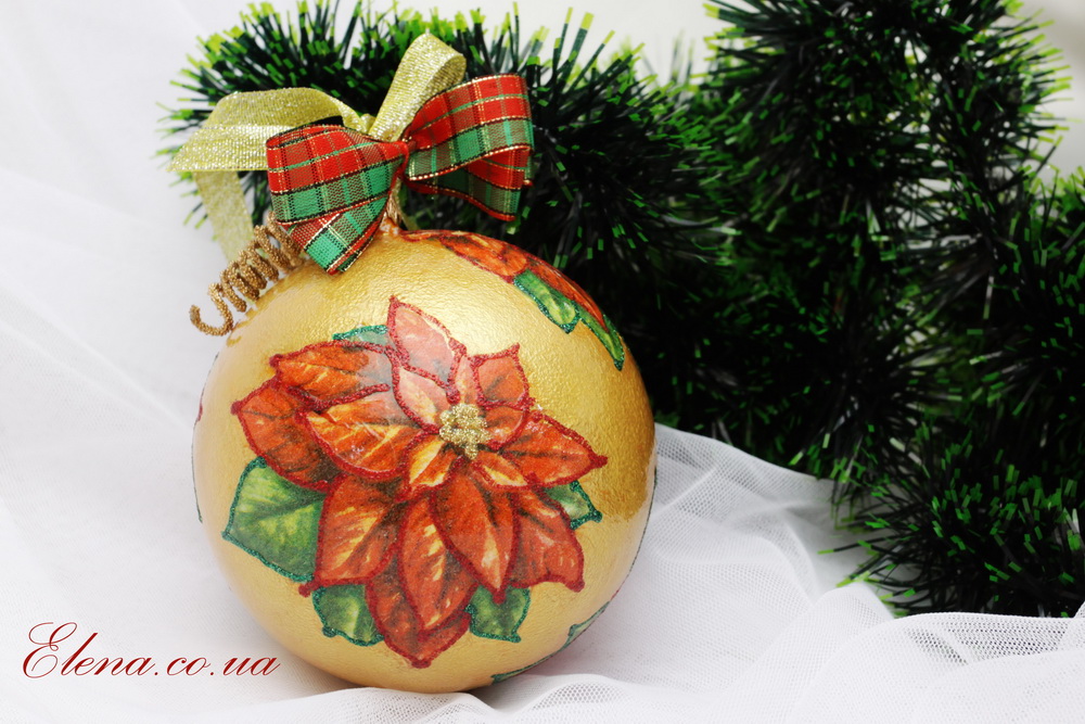 Рождественский цветок пуансетия