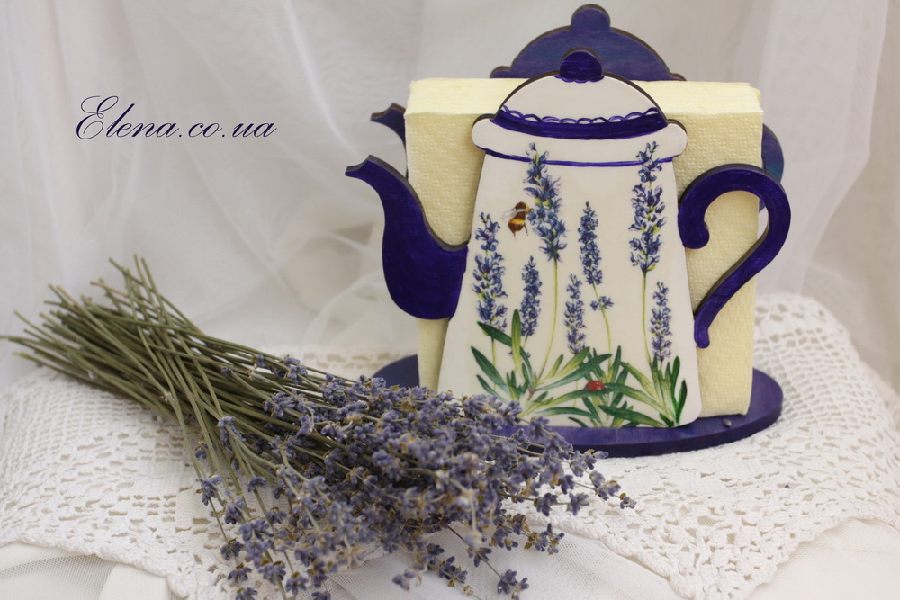 Салфетница Лаванда
