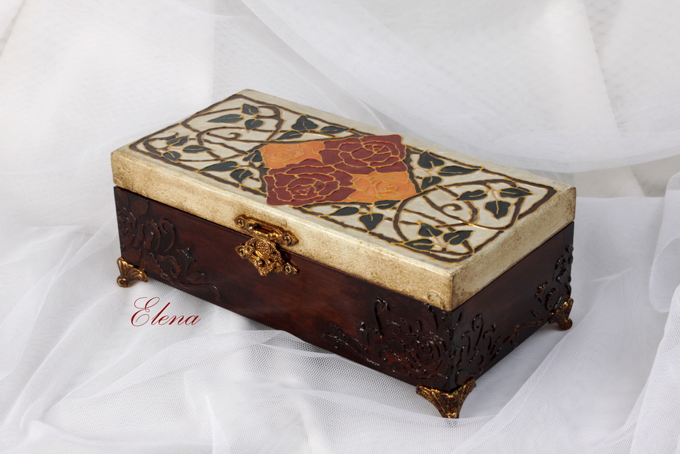 Шкатулка Розы