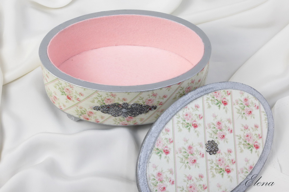 Шкатулка Серебро